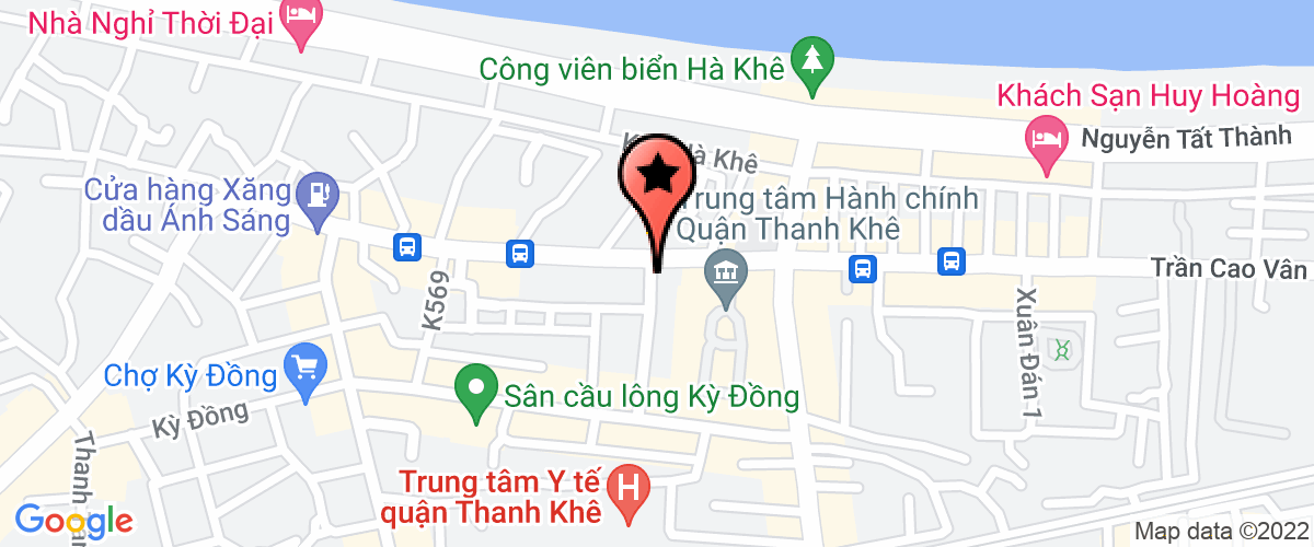 Bản đồ đến địa chỉ Công Ty TNHH MTV Thương Mại Dịch Vụ Chợ Du Lịch Đà Nẵng