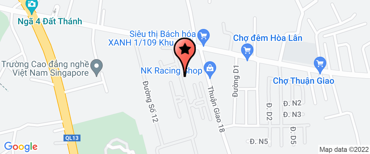 Bản đồ đến địa chỉ Công ty TNHH MING KUAN (Nộp Hộ Nhà Thầu Nước Ngoài)