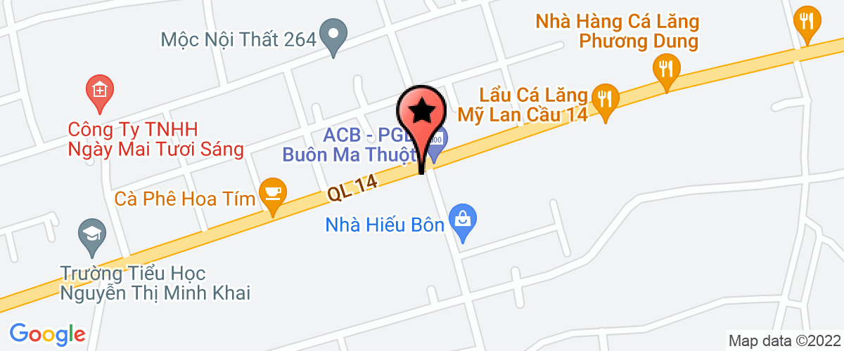 Bản đồ đến địa chỉ Chi Nhánh Công Ty TNHH Vận Tải Thuỷ Bộ Hải Hà Tại Đắk Nông