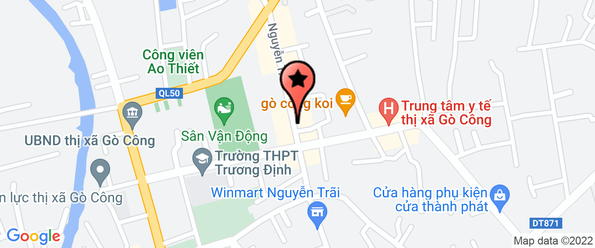 Bản đồ đến địa chỉ Công Ty TNHH Vật Liệu Xây Dựng - Trang Trí Nội Thất Quang Phát
