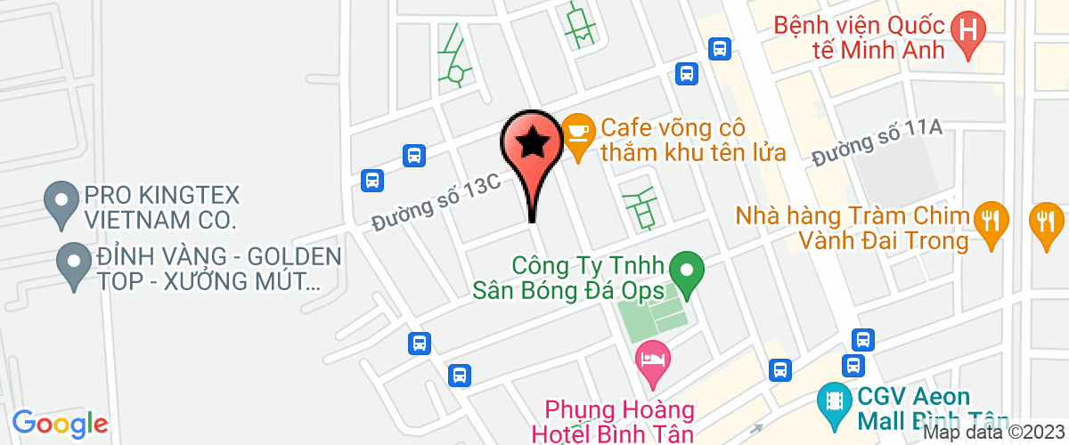 Bản đồ đến địa chỉ Chi Nhánh Công Ty TNHH Một Thành Viên Sản Xuất Kim Minh Mm