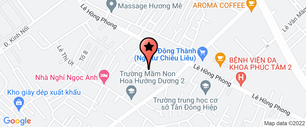 Bản đồ đến địa chỉ Công Ty TNHH Sản Xuất Nhựa - Thương Mại - Dịch Vụ Toàn Thịnh.