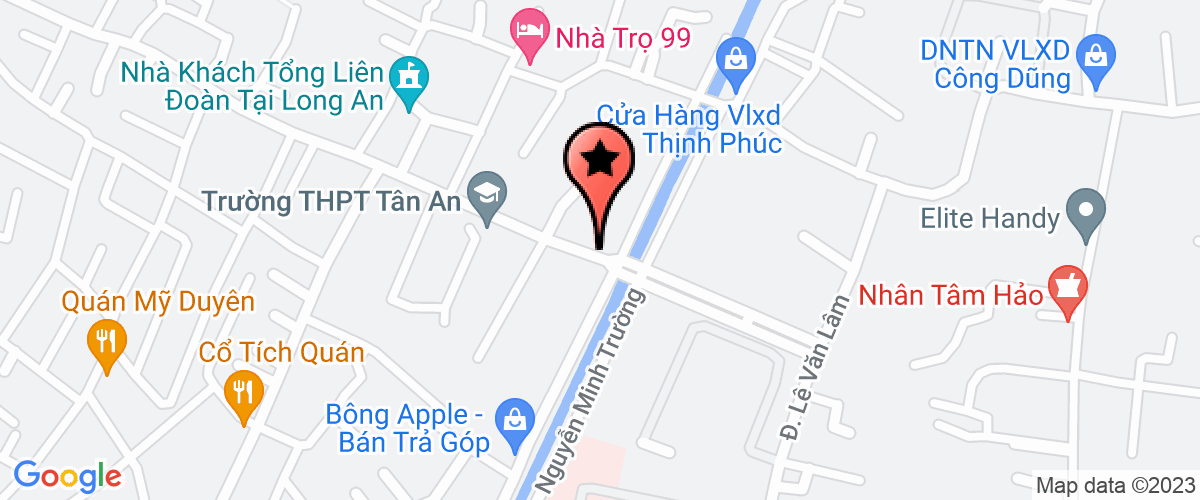 Bản đồ đến địa chỉ Công Ty TNHH An Nhật Hà