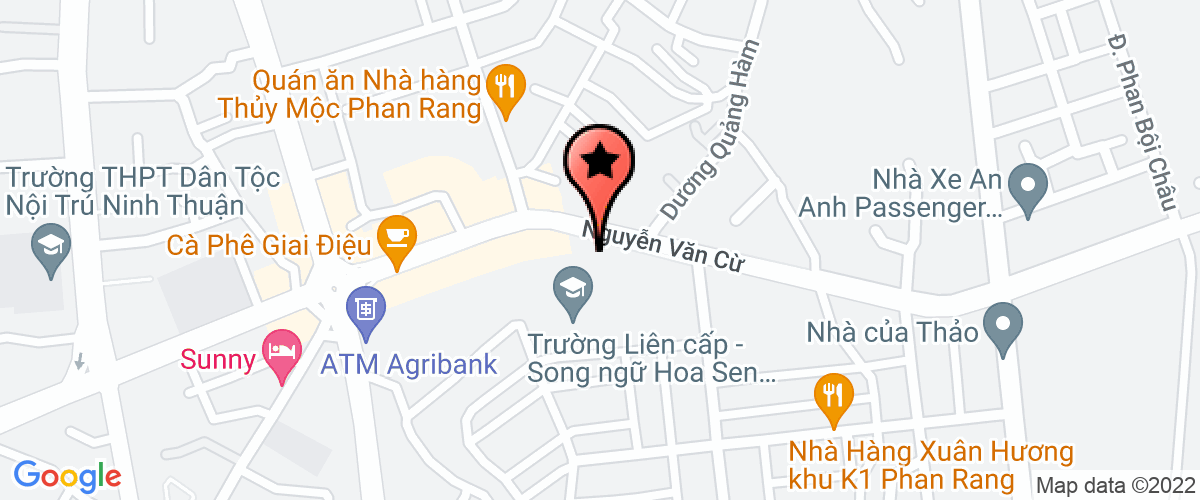 Bản đồ đến địa chỉ Công Ty TNHH Vận Tải Hoàng Phúc - Ninh Thuận