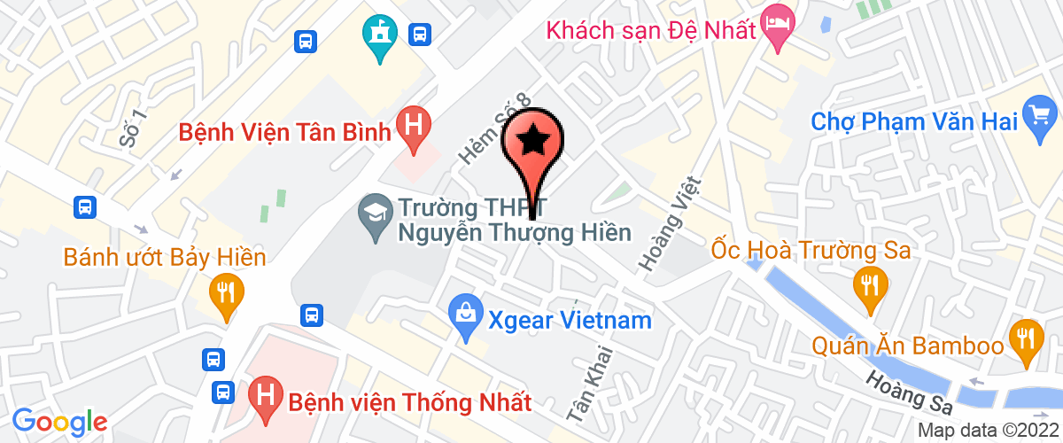 Bản đồ đến địa chỉ Công Ty TNHH Dịch Vụ Giáo Dục Và Du Lịch Tín An