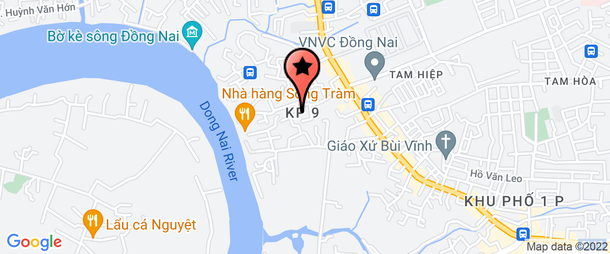 Bản đồ đến địa chỉ Ngân Hàng Thương Mại Cổ Phần Đông á - Chi Nhánh Đồng Nai