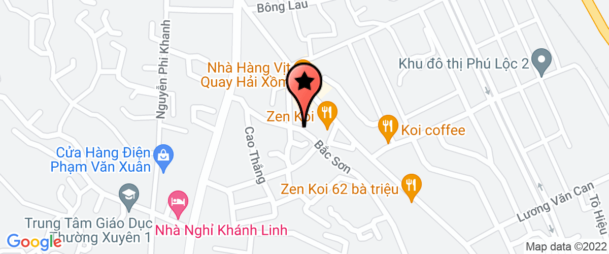 Bản đồ đến địa chỉ Công Ty TNHH MTV Thương Mại Và XNK Phú Hưng
