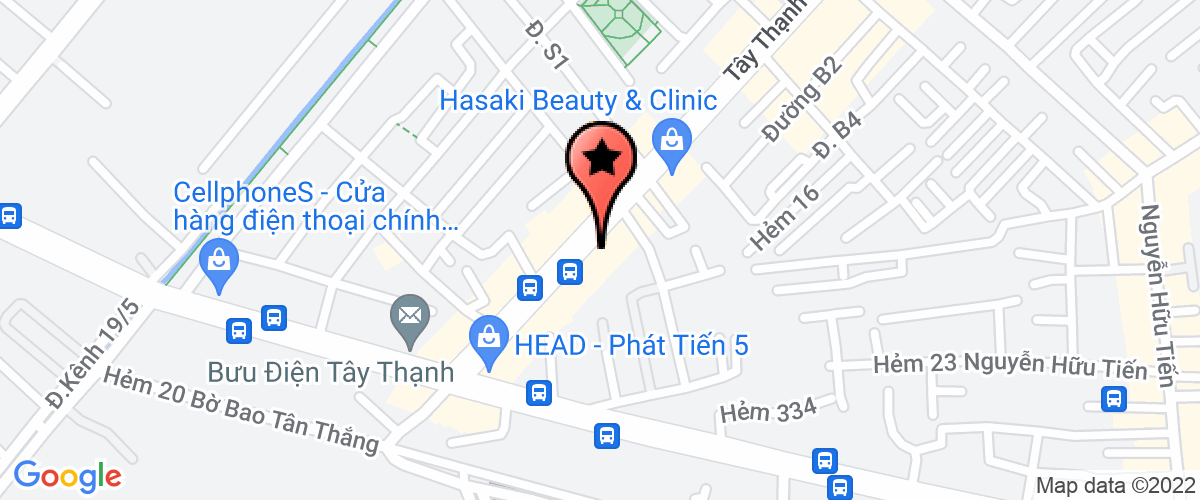 Bản đồ đến địa chỉ Công Ty TNHH Sản Xuất Thương Mại Dịch Vụ Công Nghệ Nam Việt