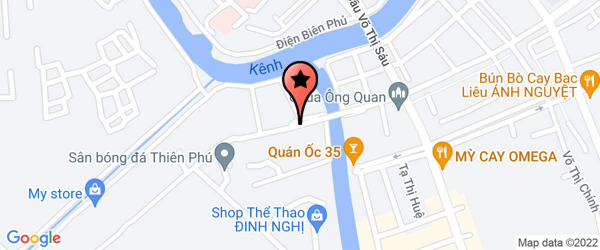 Bản đồ đến địa chỉ Văn Phòng Đại Diện Quốc An Công Ty TNHH Một Thành Viên Thương Mại Và Dịch Vụ Bạc Liêu Land