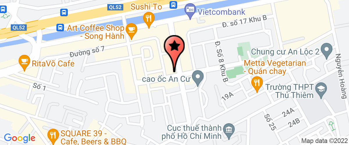 Bản đồ đến địa chỉ Chi Nhánh Tại Thành Phố Hồ Chí Minh - Công Ty TNHH L.O.O.K.S.Y