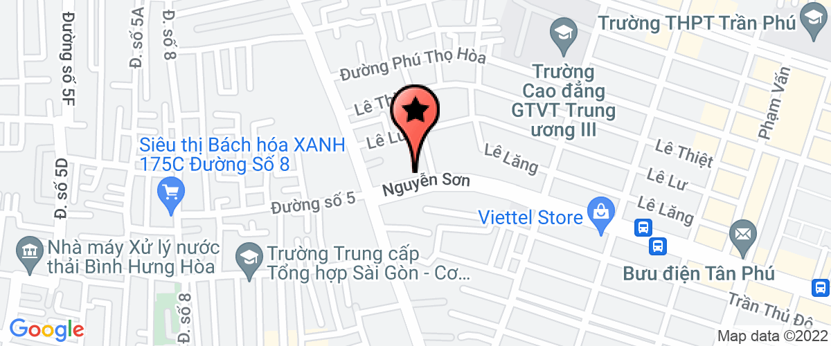 Bản đồ đến địa chỉ Công Ty TNHH Thương Mại Dịch Vụ Điện Tử Tin Học Hùng Minh