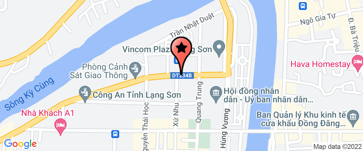 Bản đồ đến địa chỉ Công Ty CP Du Lịch Và Xuất Nhập Khẩu Lạng Sơn