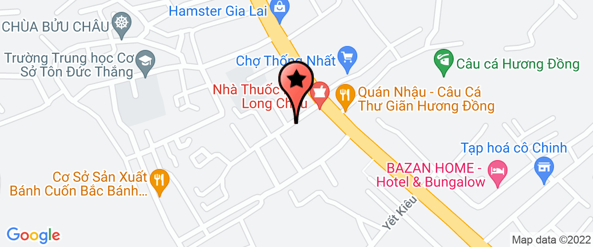 Bản đồ đến địa chỉ Công Ty TNHH Một Thành Viên Hằng Dương - Gia Lai