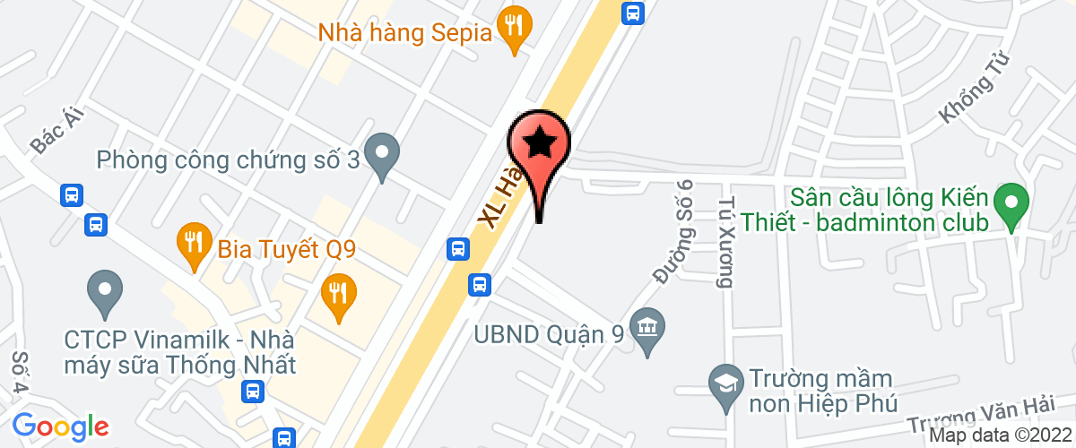 Bản đồ đến địa chỉ Công Ty TNHH Thương Mại Sản Xuất Đèn Đông Phương