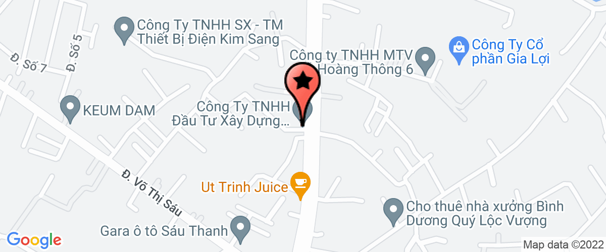 Bản đồ đến địa chỉ Công Ty TNHH Đầu Tư Xây Dựng Hưng Nghiệp Phú