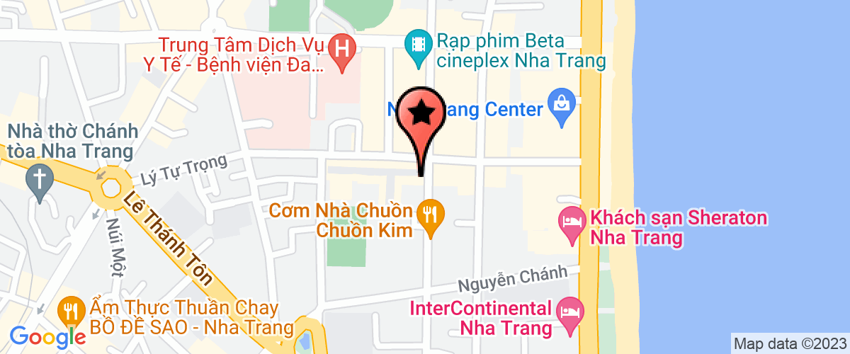 Bản đồ đến địa chỉ Trung Tâm Sinh Hoạt Thanh Niên Thành Phố Nha Trang