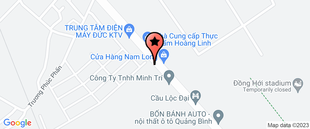 Bản đồ đến địa chỉ Công Ty TNHH Thương Mại Và Du Lịch Quảng Bình