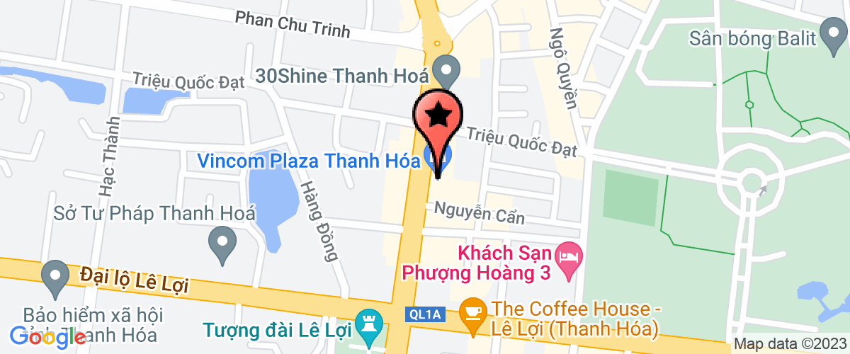 Bản đồ đến địa chỉ Công Ty TNHH Seoul Huy Hoàng - Chi Nhánh Tại Thanh Hóa