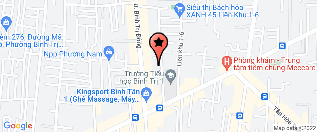 Bản đồ đến địa chỉ Công Ty TNHH Nét Chữ Xanh