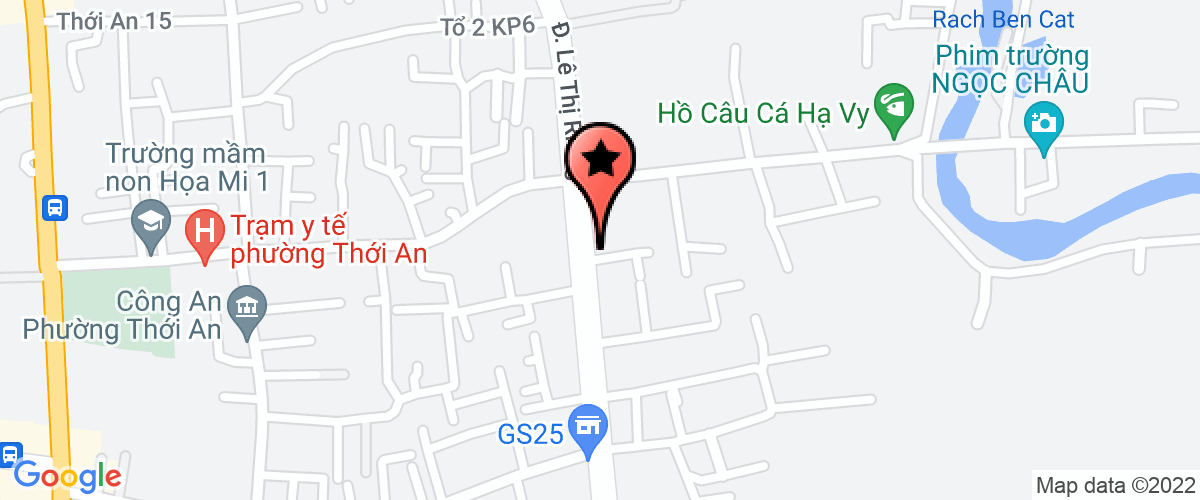 Bản đồ đến địa chỉ Công Ty TNHH Kha My