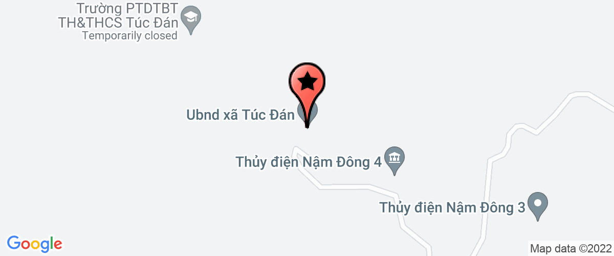 Bản đồ đến địa chỉ Trường phổ thông cơ sở xã Túc Đán