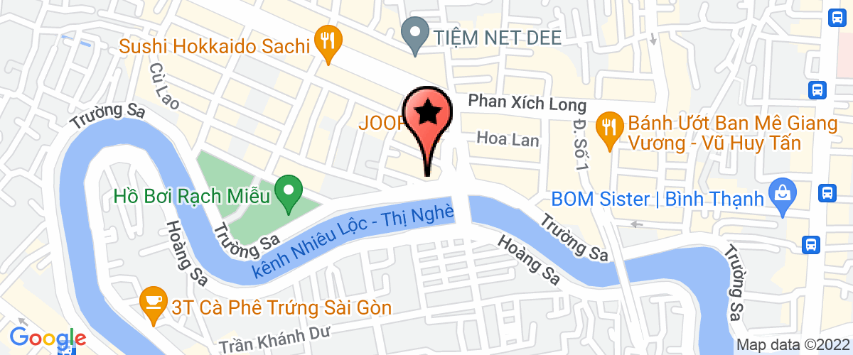 Bản đồ đến địa chỉ Công Ty TNHH Thương Mại Dịch Vụ H.D.P
