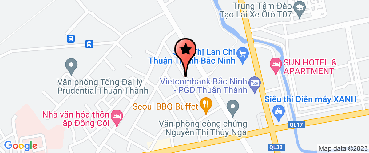 Bản đồ đến địa chỉ Công Ty TNHH Dịch Vụ Và Thương Mại Sản Xuất Đúc Thăng Bình