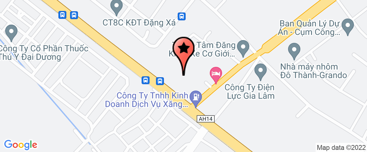 Bản đồ đến địa chỉ Công Ty Cổ Phần Vận Tải Và Dịch Vụ Thương Mại Nam Thành