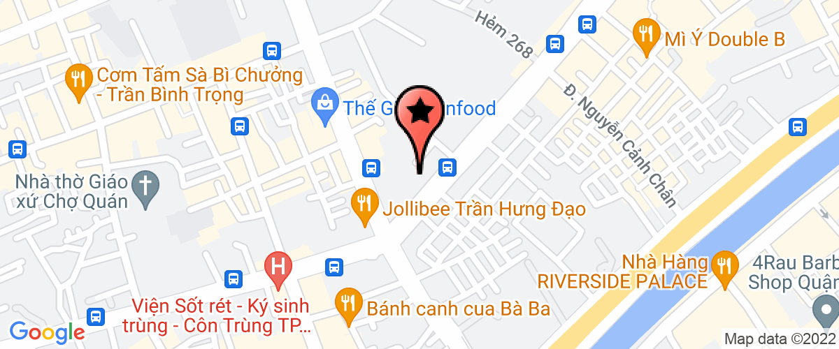 Bản đồ đến địa chỉ Công Ty TNHH Blue Sapphire Hotel & Apartment