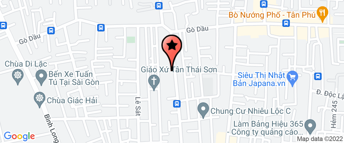 Bản đồ đến địa chỉ Công Ty TNHH TM DV Tân Hiệp Phước