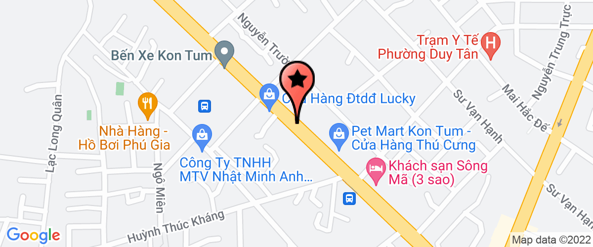 Bản đồ đến địa chỉ Công Ty TNHH Một Thành Viên Nam Dương Kon Tum