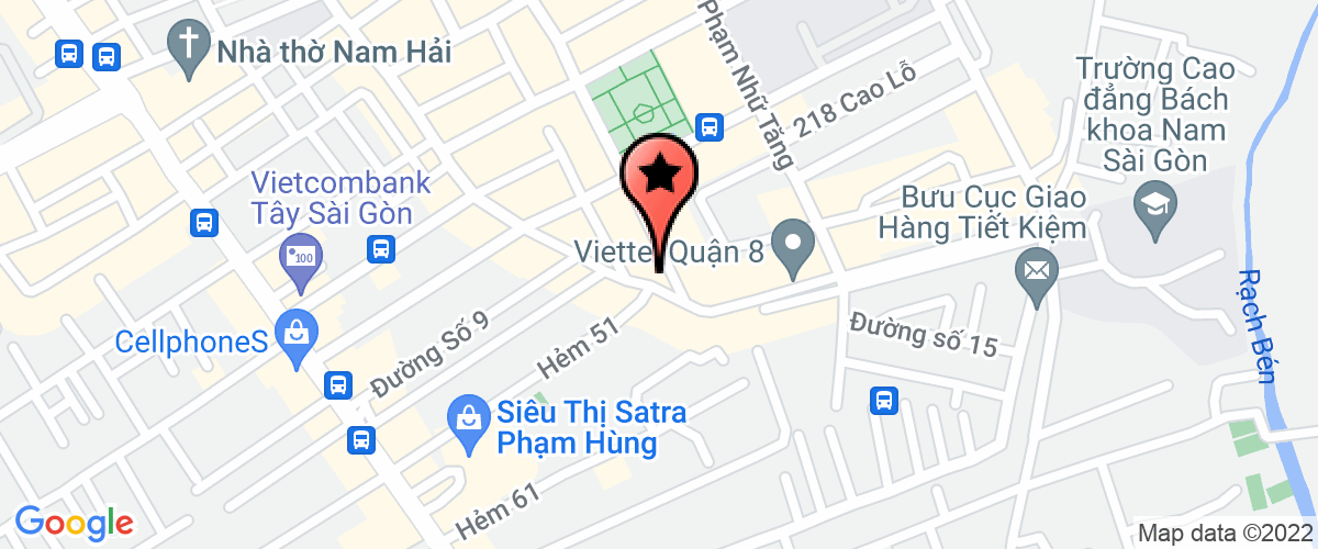 Bản đồ đến địa chỉ Công Ty TNHH Thương Mại Dịch Vụ Đỉnh Tường