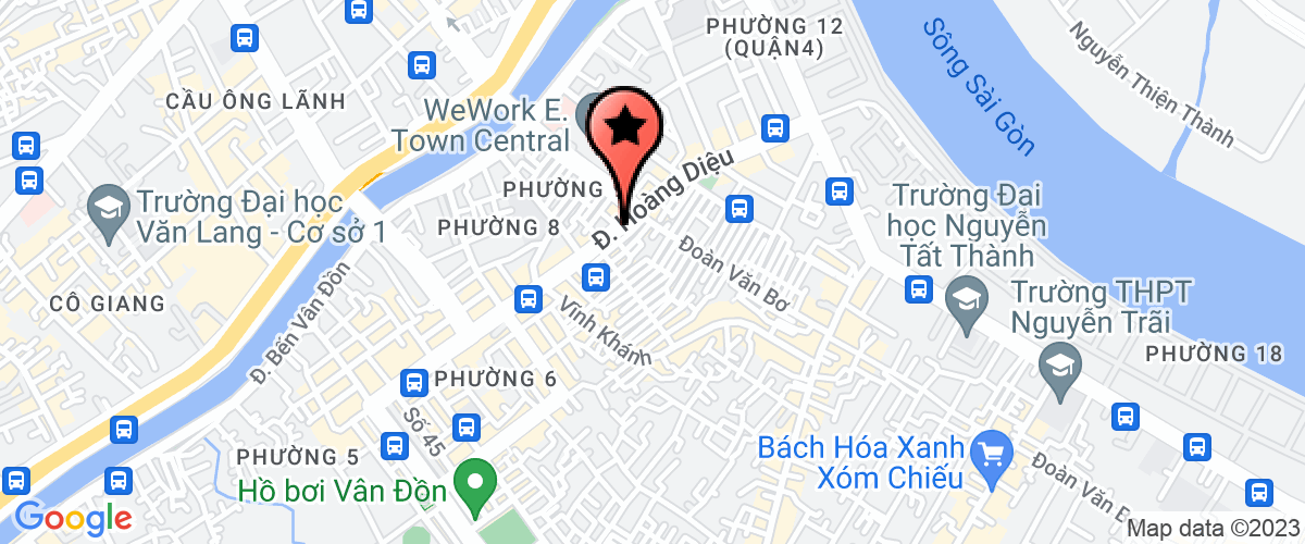 Bản đồ đến địa chỉ Công Ty TNHH Internet Td