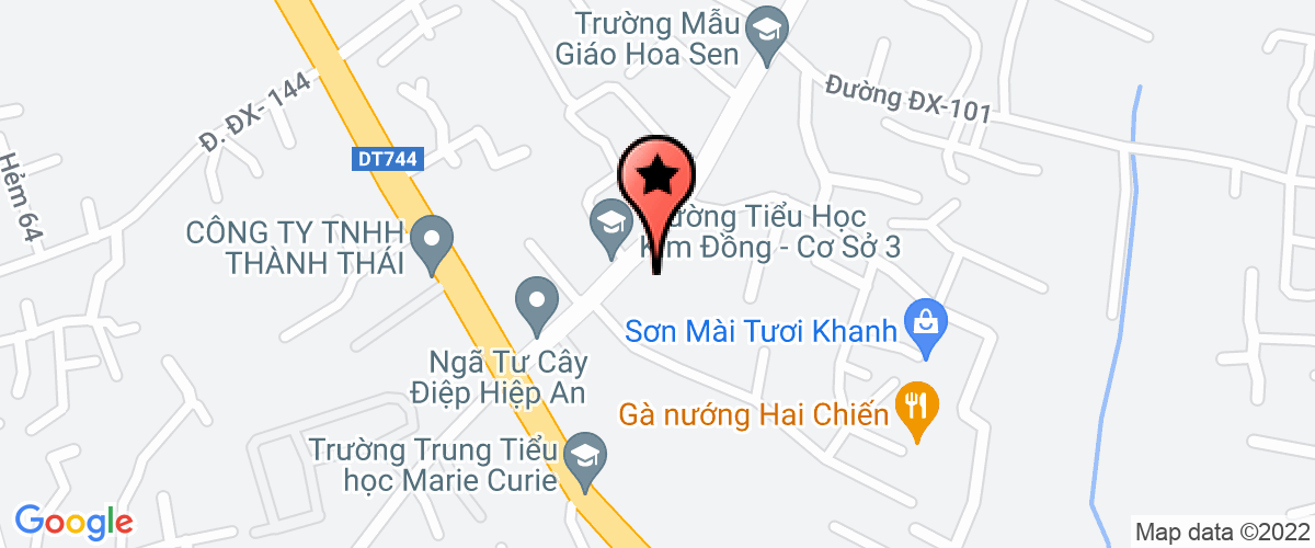Bản đồ đến địa chỉ Công Ty TNHH Một Thành Viên Chế Biến Thực Phẩm Kiều Trang