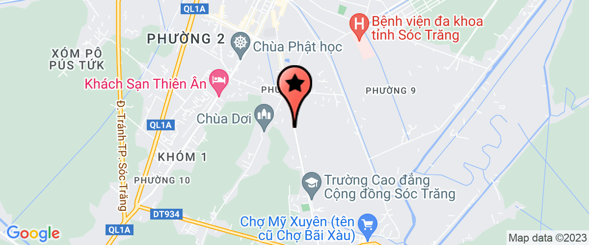 Bản đồ đến địa chỉ Nhà hàng Sao Phương Nam