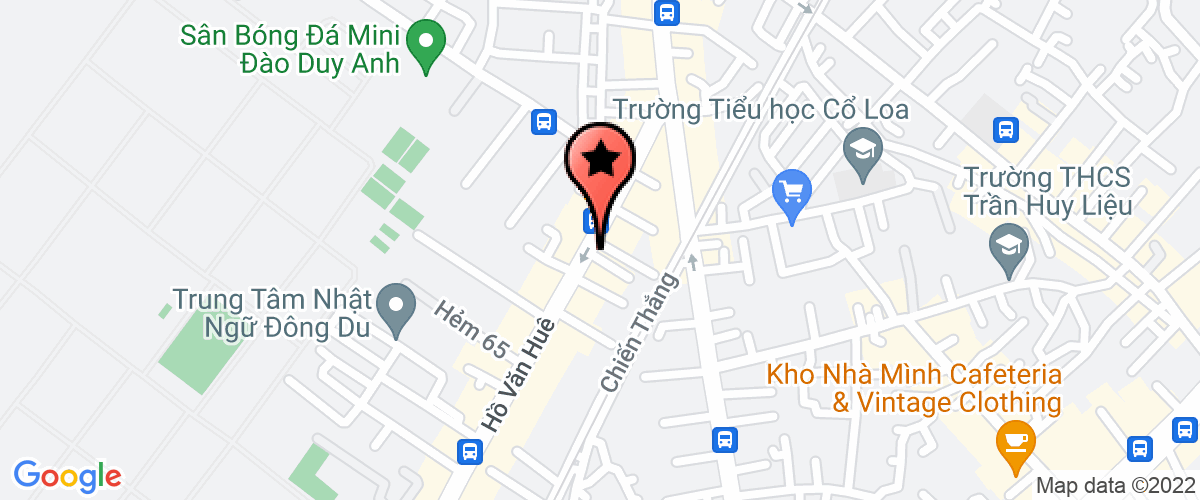 Bản đồ đến địa chỉ Công Ty TNHH Thương Mại Dịch Vụ Thăng Long Seafood