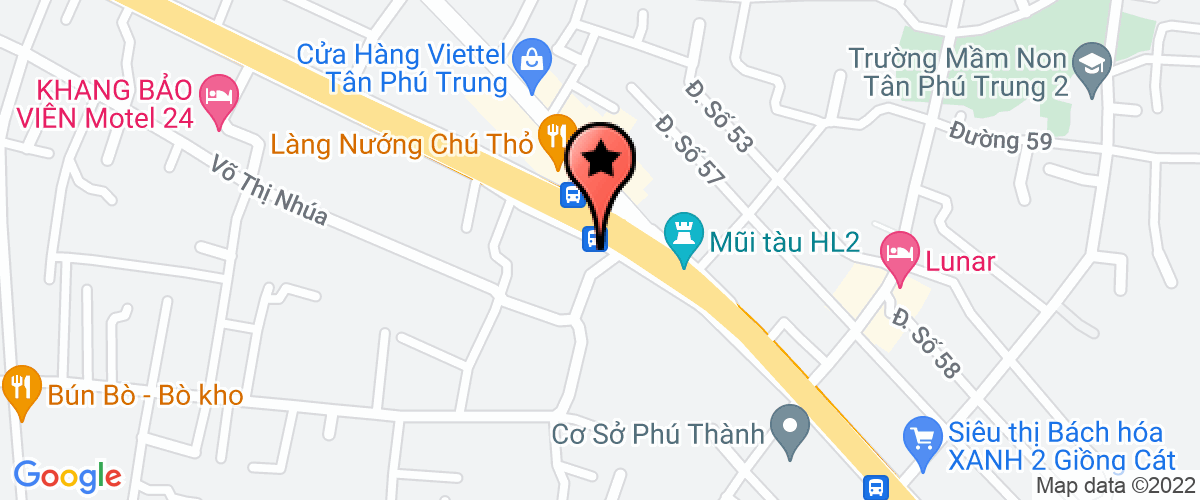 Bản đồ đến địa chỉ Công Ty TNHH Thương Mại Dịch Vụ Thạnh Thái