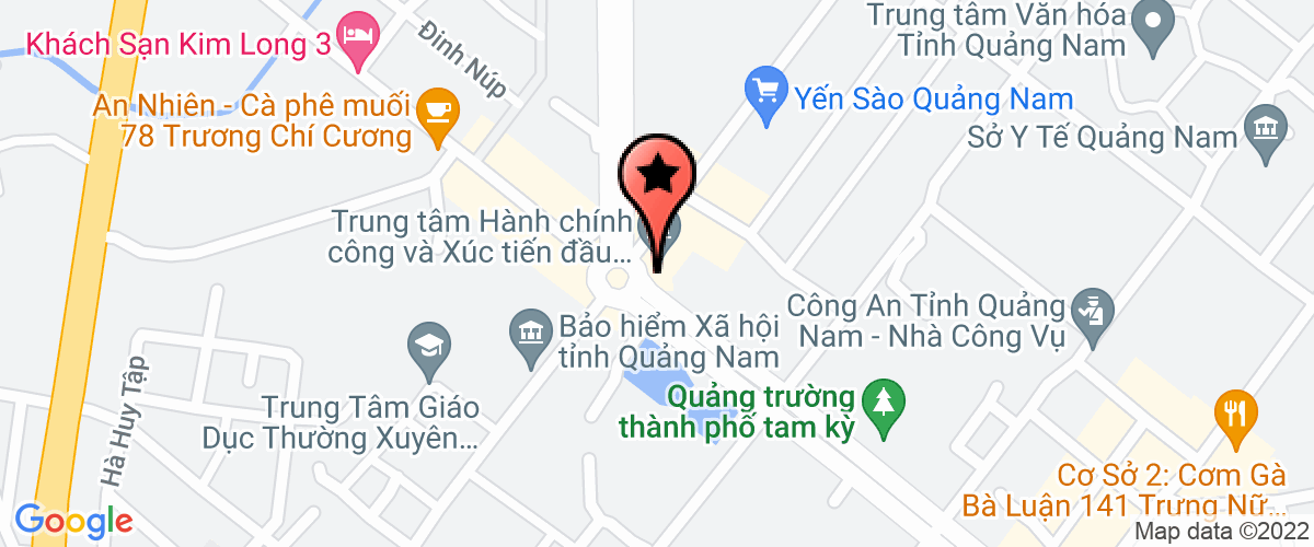 Bản đồ đến địa chỉ Công Ty TNHH Một Thành Viên Đầu Tư & Phát Triển Kỳ Hà Chu Lai Quảng Nam