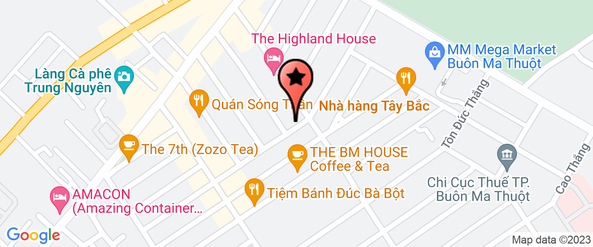 Bản đồ đến địa chỉ Công Ty TNHH Xây Dựng An Vinh Ban Mê