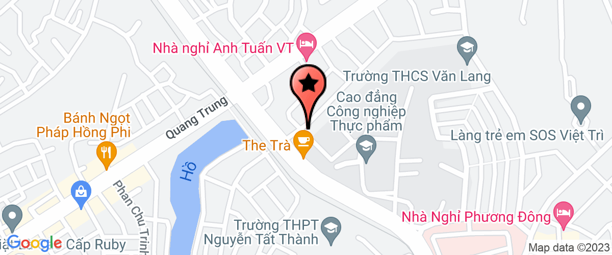 Bản đồ đến địa chỉ Công ty TNHH thương mại và dịch vụ tin học Nguyễn Trương