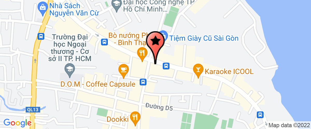 Bản đồ đến địa chỉ Công Ty TNHH Big Red