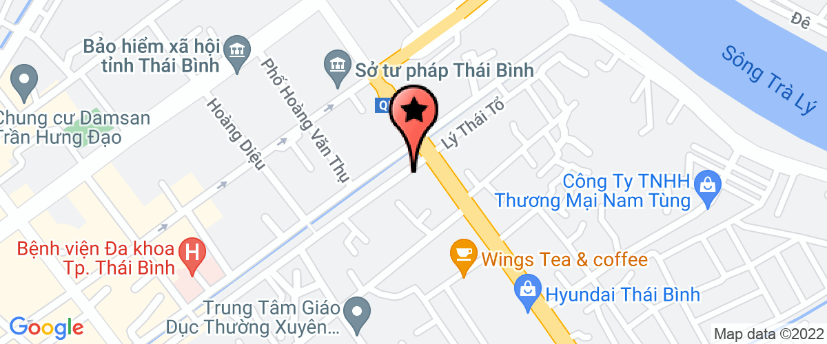 Bản đồ đến địa chỉ Xí nghiệp vận tải thuỷ Tiền Phong - Thành phố Thái Bình