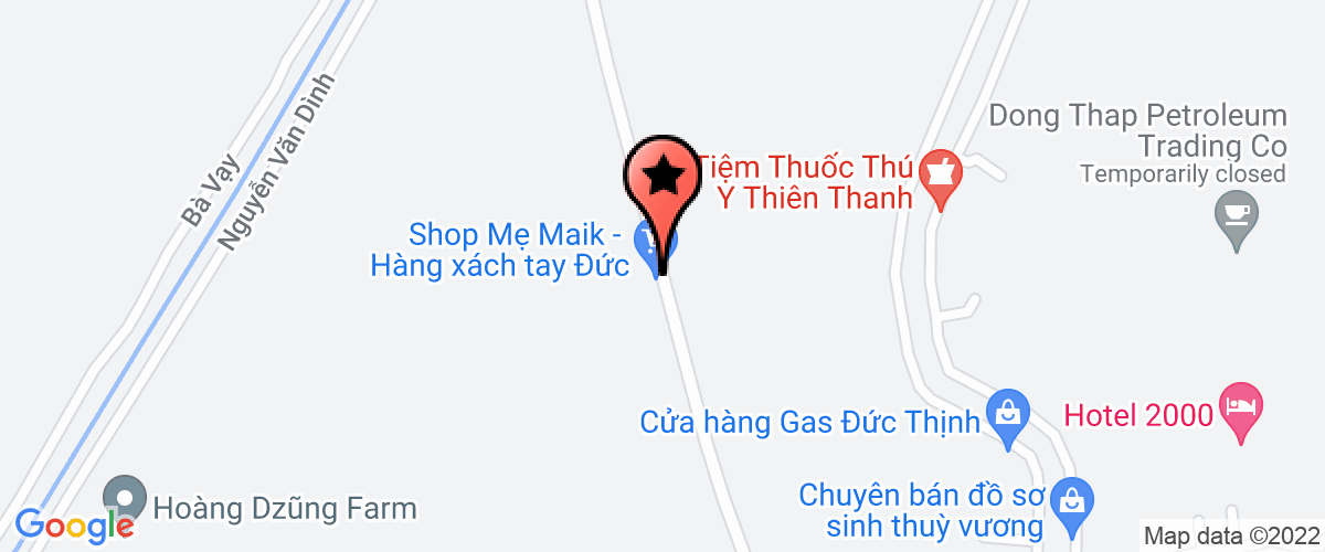 Bản đồ đến địa chỉ Công Ty TNHH Vườn Hoa Kiểng Cây Xanh