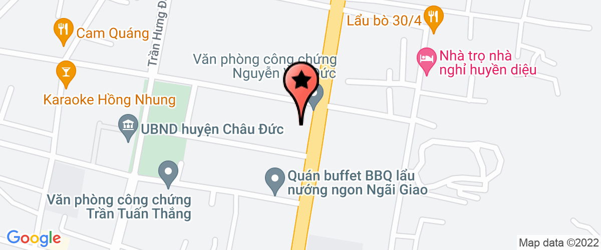 Bản đồ đến địa chỉ Công Ty Trách Nhiệm Hữu Hạn Thương Mại Nhật Thành Công