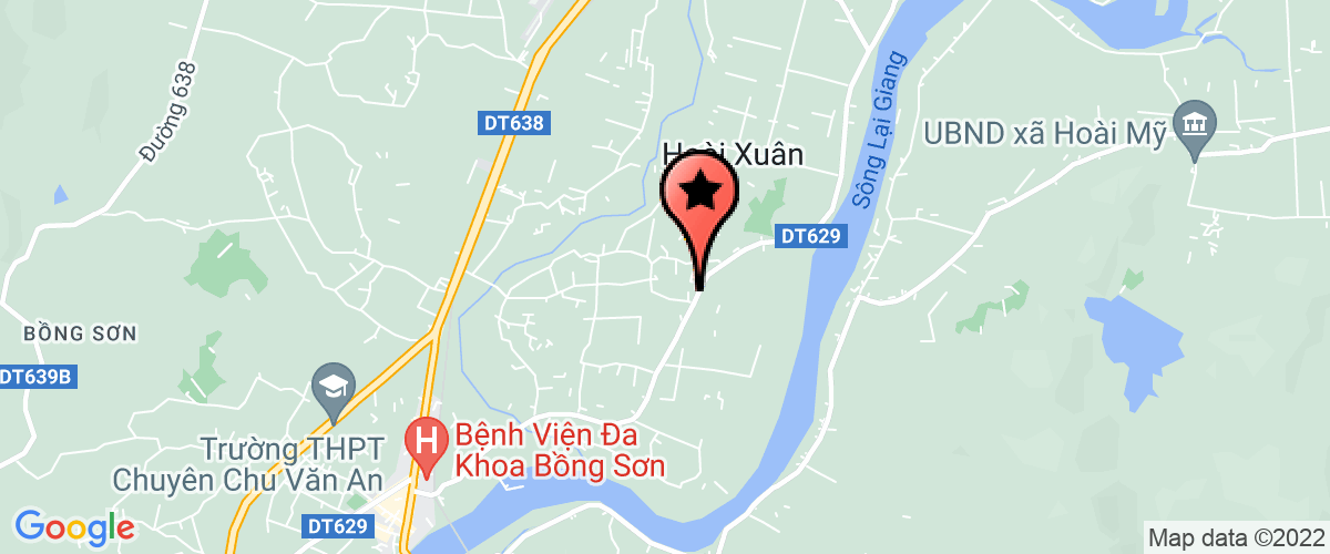 Bản đồ đến địa chỉ UBND Xã Hoài Hương