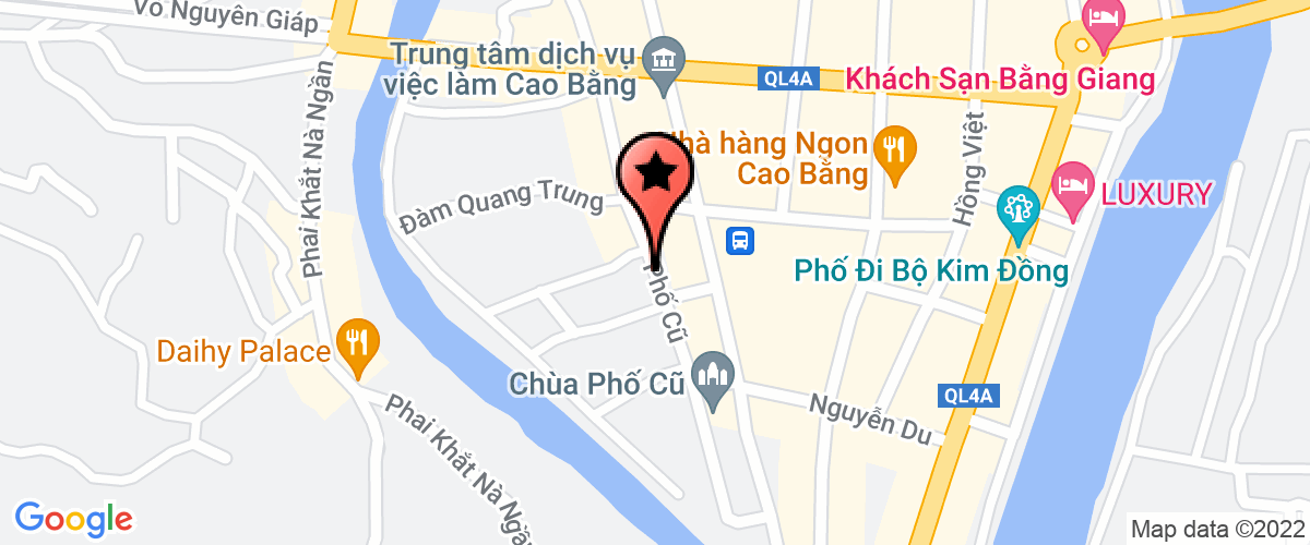Bản đồ đến địa chỉ Chi cục quản lý đất đai tỉnh Cao Bằng