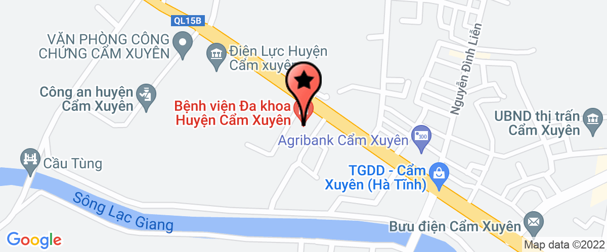 Bản đồ đến địa chỉ Công ty TNHH MTV hội người mù Cẩm Xuyên