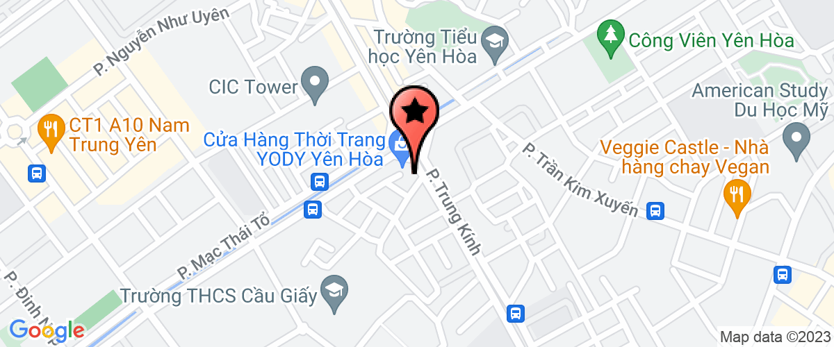 Bản đồ đến địa chỉ Chi Nhánh Công Ty TNHH Dịch Vụ Khách Sạn Nam Thanh