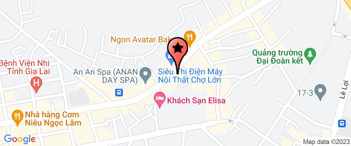 Bản đồ đến địa chỉ Công Ty TNHH Vĩnh Phúc - Văn Phòng Đại Diện Tại Gia Lai