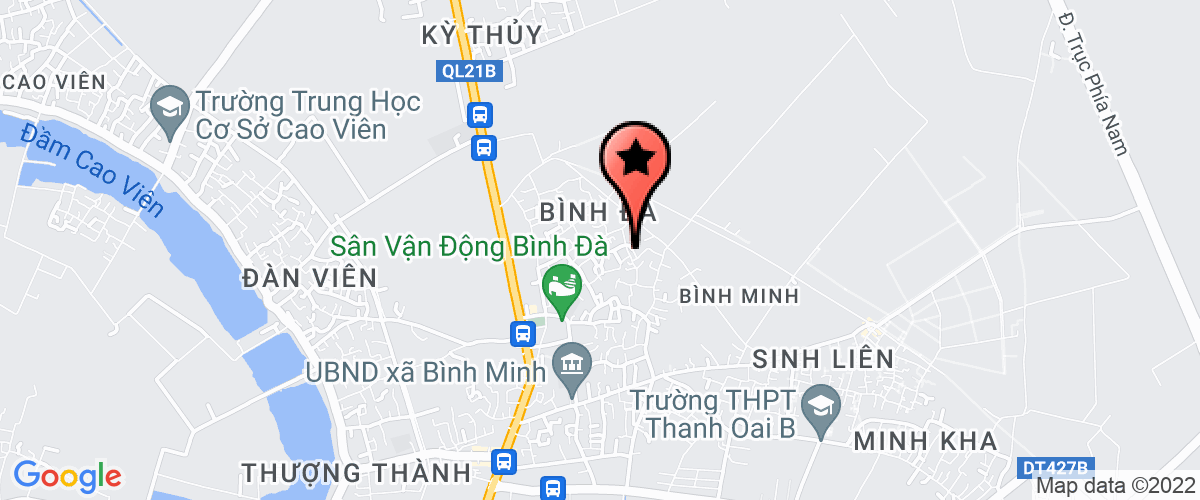 Bản đồ đến địa chỉ Công Ty TNHH Thương Mại Xuất Nhập Khẩu Thực Phẩm Hải Sản Minh Quân Hà Nội
